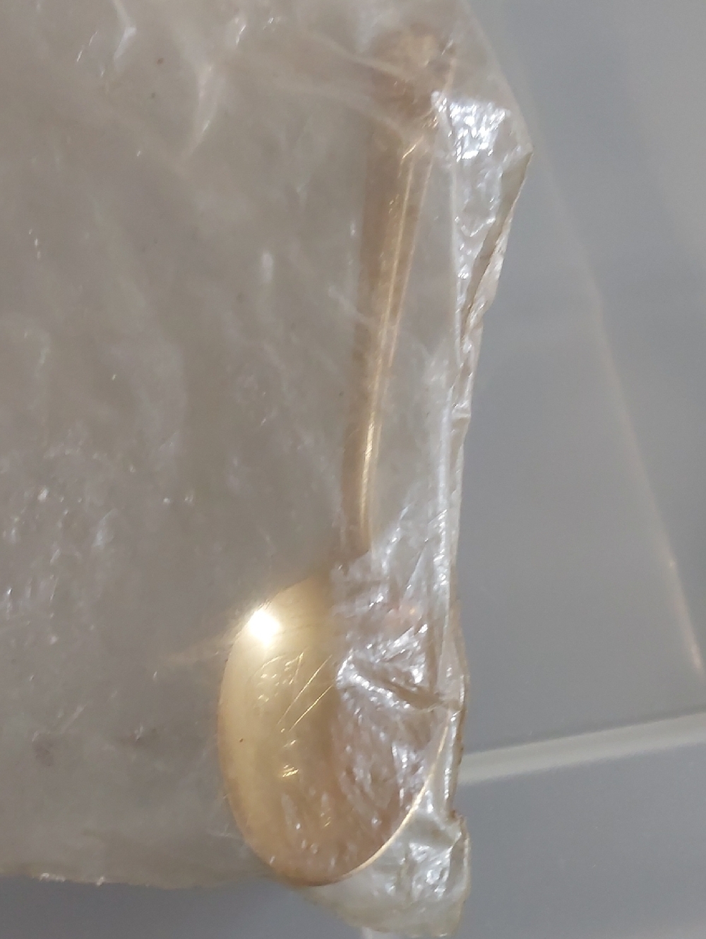 Gold Tone Vintage John Kennedy Spoon - Elegant Dining Spoon